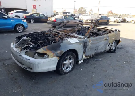 1995 Ford Mustang Gt/Gts из США, поврежденный, VIN 1FALP45T2SF163757